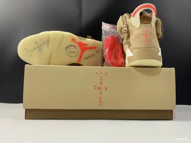 Rep TBkick 6 Scott British Jordan DH0690-200 Travis Air Retro Khaki 0524